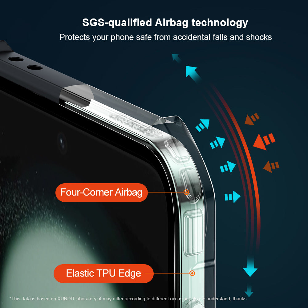 XUNDD For Samsung Galaxy Z Flip6 5G Case TPU Frame Acrylic Phone Cover Built-In Tempered Glass Film XUNDD For Samsung Galaxy Z Flip6 5G Case TPU Frame Acrylic Phone Cover Built-In Tempered Glass Film